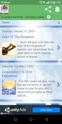 Apostle's Doctrine android App screenshot 1