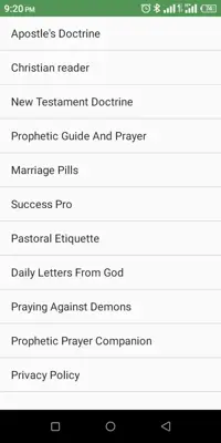 Apostle's Doctrine android App screenshot 2