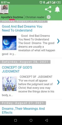 Apostle's Doctrine android App screenshot 4